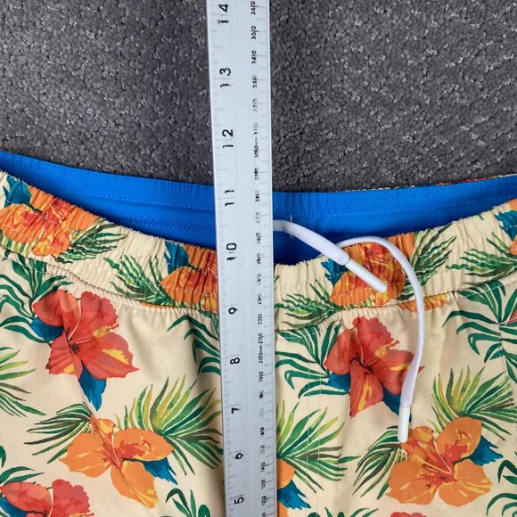 Birddogs Shorts Men's Small Bird Dig Broomstick Lined Athletic Drawstring floral - Picture 10 of 13